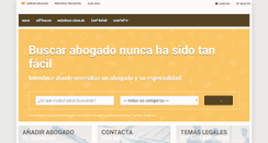 Desktop Screenshot of info-derecho.com